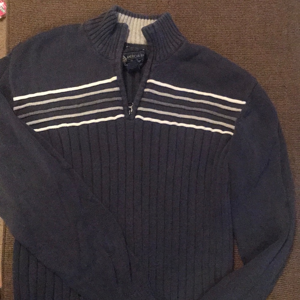 American Rag navy sweater from Macy’s